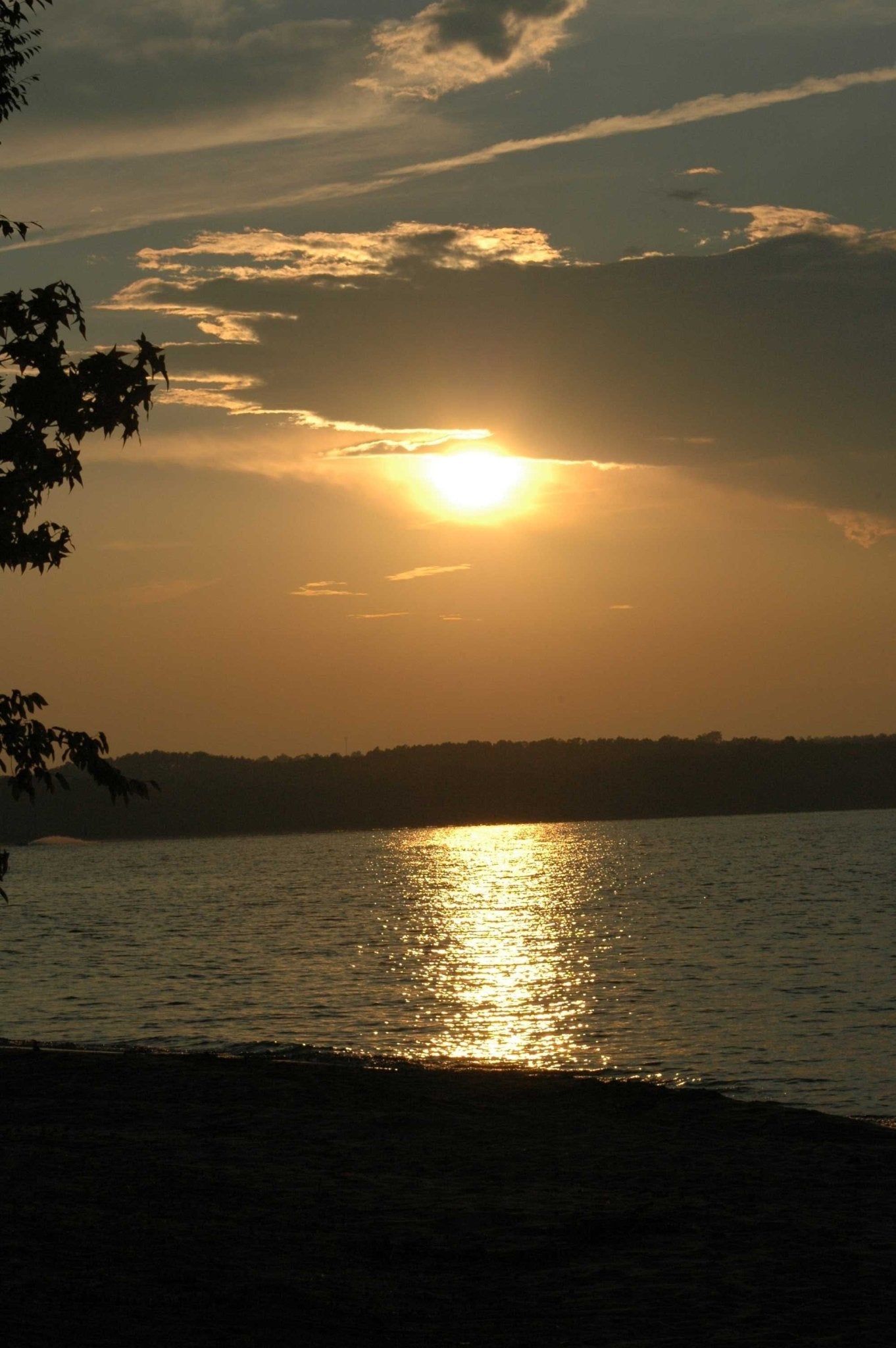 Guernsey Shore Sunset Glossy Poster