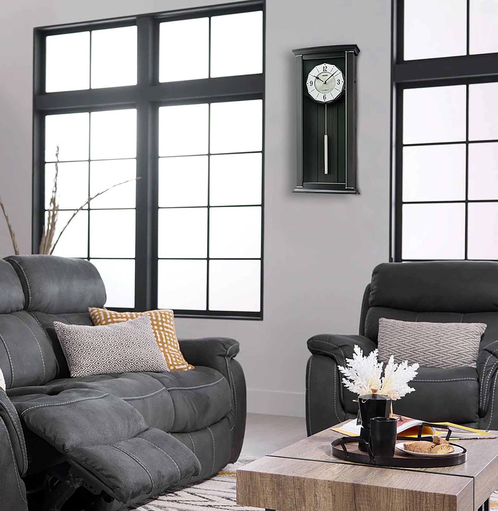 Seiko Juliet Mother-of-Pearl Melodies Pendulum Clock | 10.5