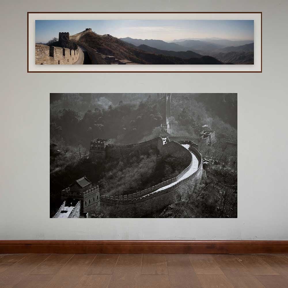 72 inch The Great Wall Poster Displayed on Wall