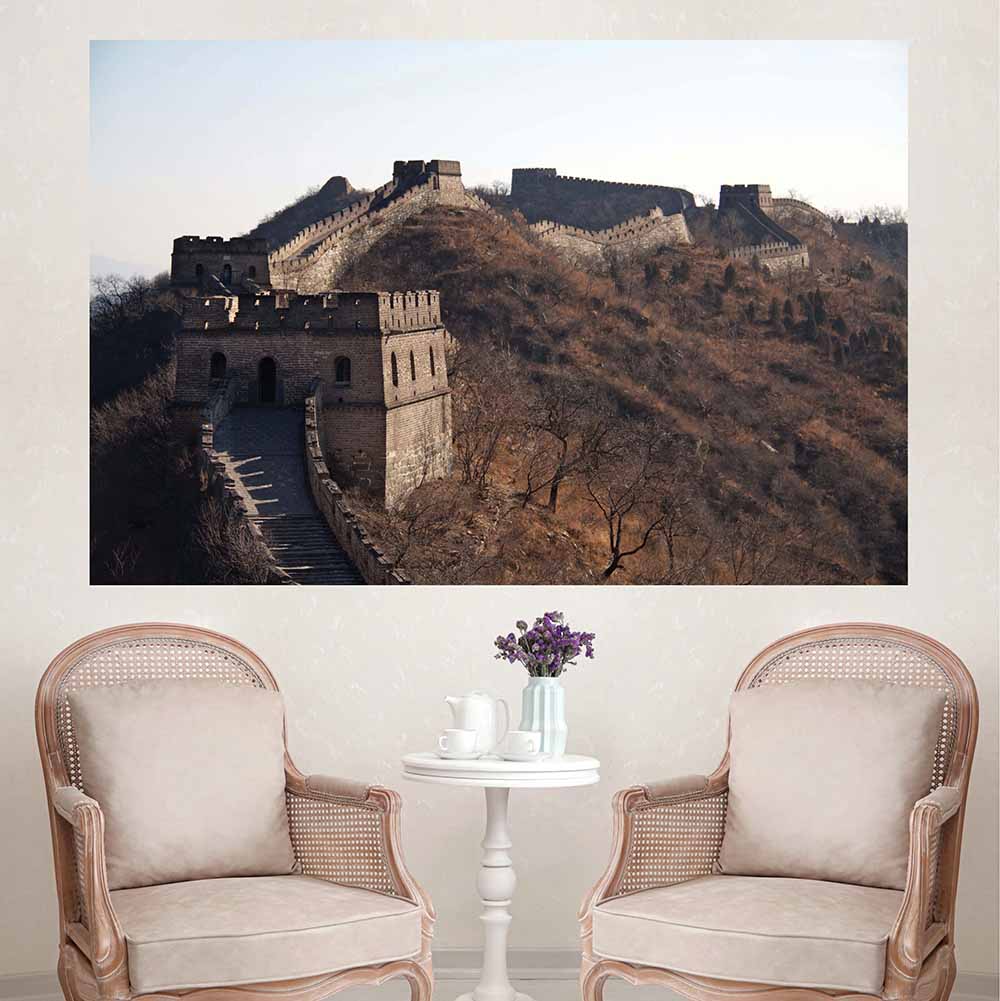 72 inch Windy Wall Gloss Poster Displayed in Sitting Area