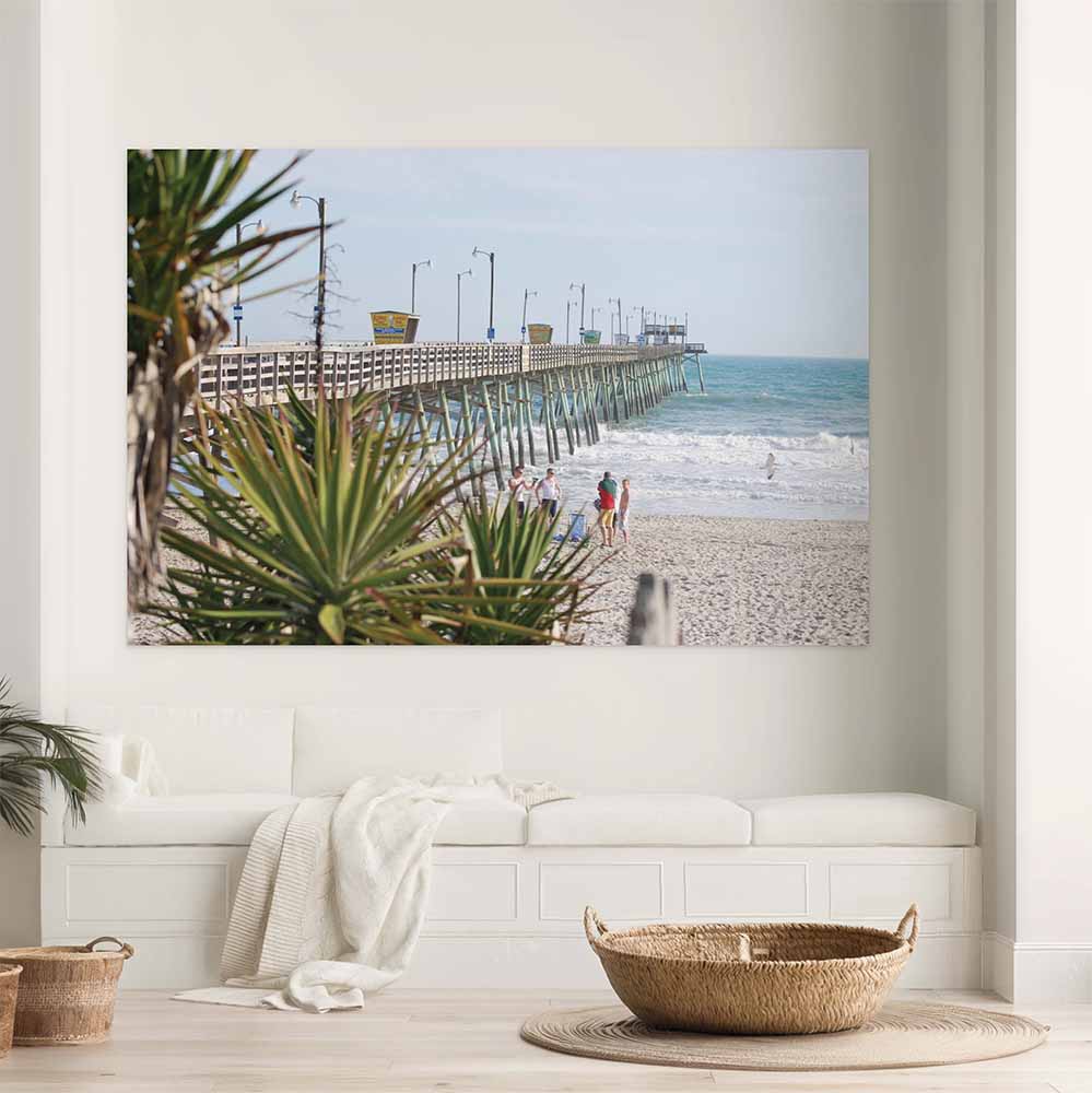 48x72 inch Boardwalk Poster Displayed in Alcove