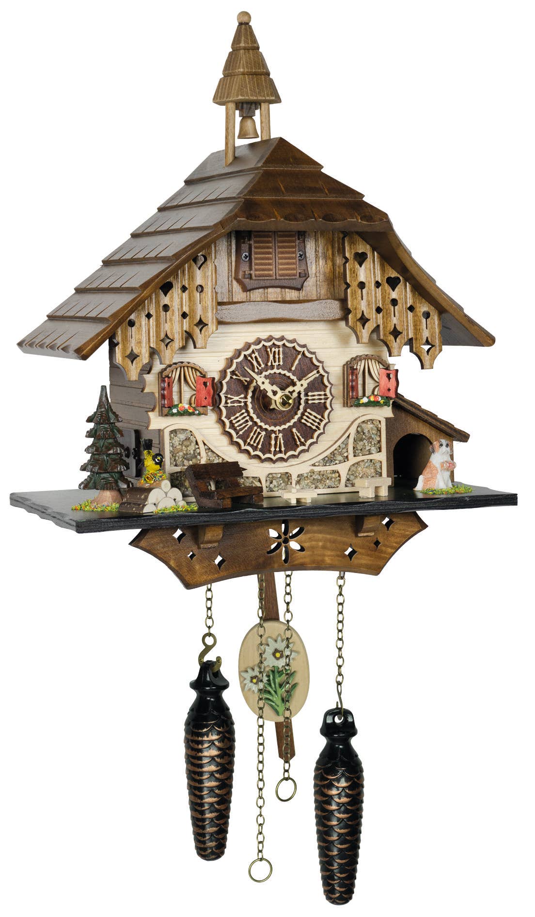 Inga German Steeple Cuckoo Clock | 10