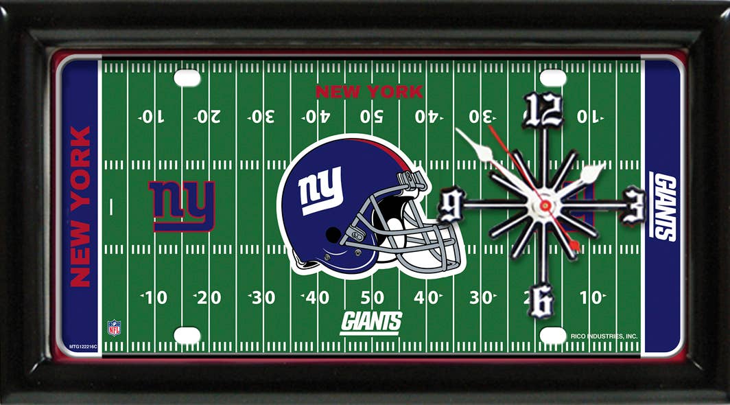 Good Tymes New York Giants Field Clock | 7