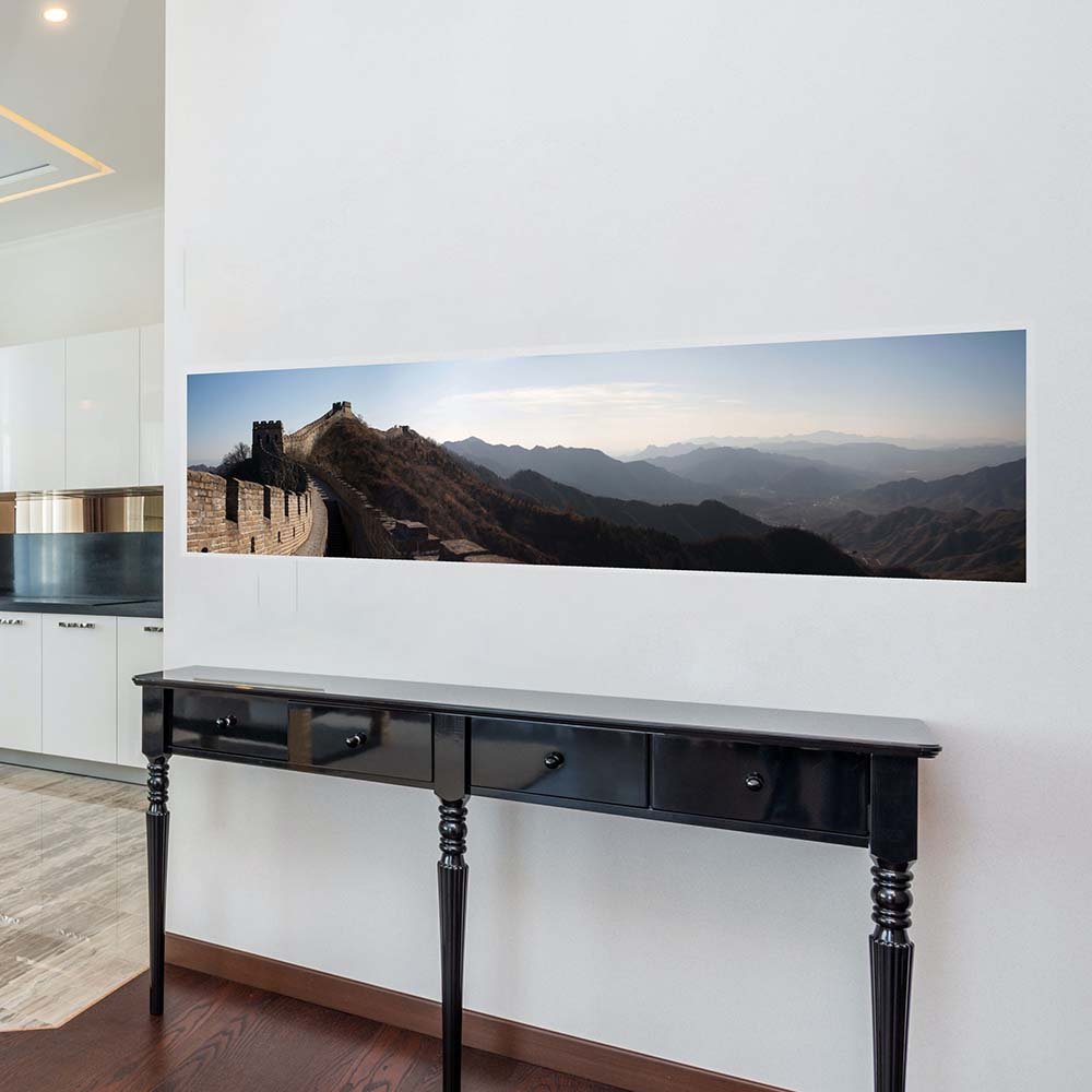84 inch Great Wall Poster Displayed in Entranceway