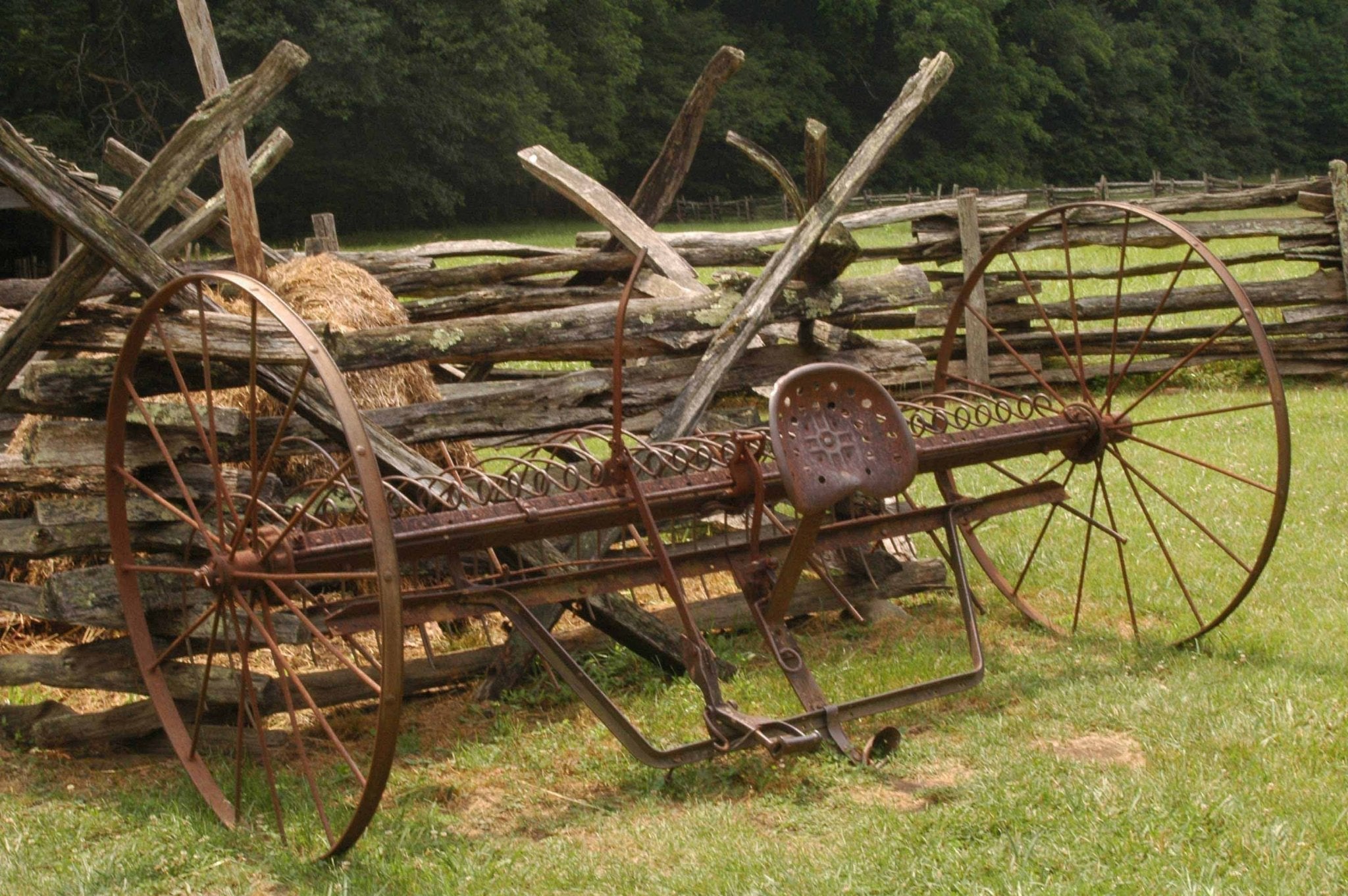 Guernsey Hayrake Glossy Poster (5 Sizes Available)