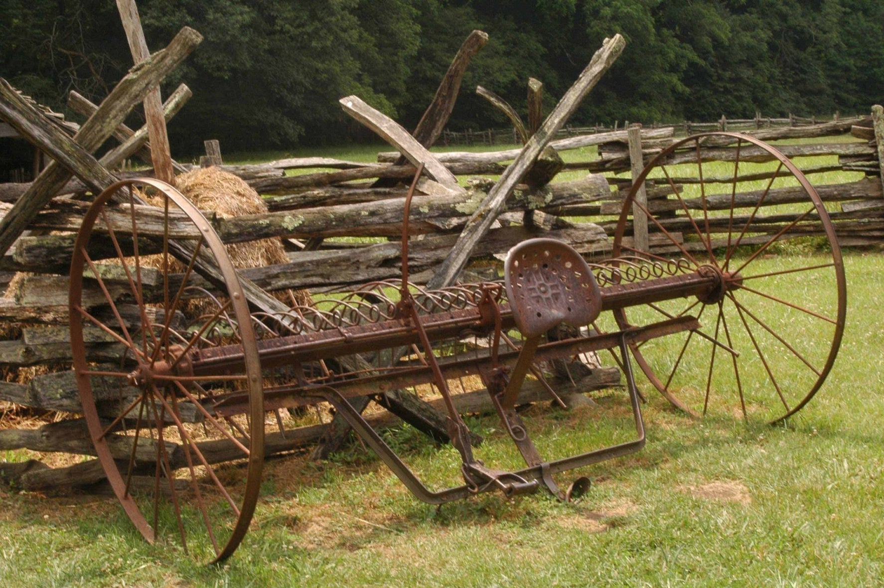 Guernsey Hayrake Glossy Poster (5 Sizes Available)