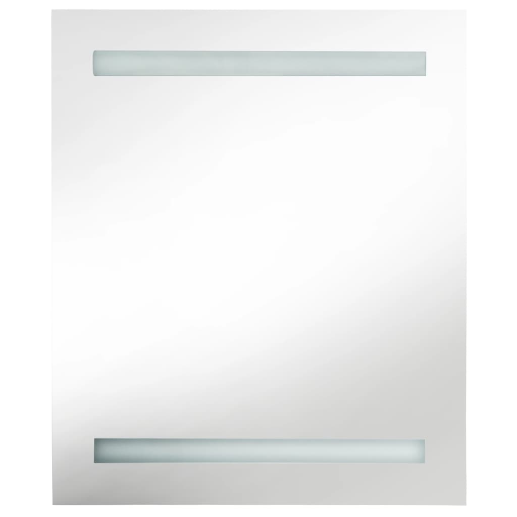 vidaXL LED Bathroom Mirror Cabinet 19.7