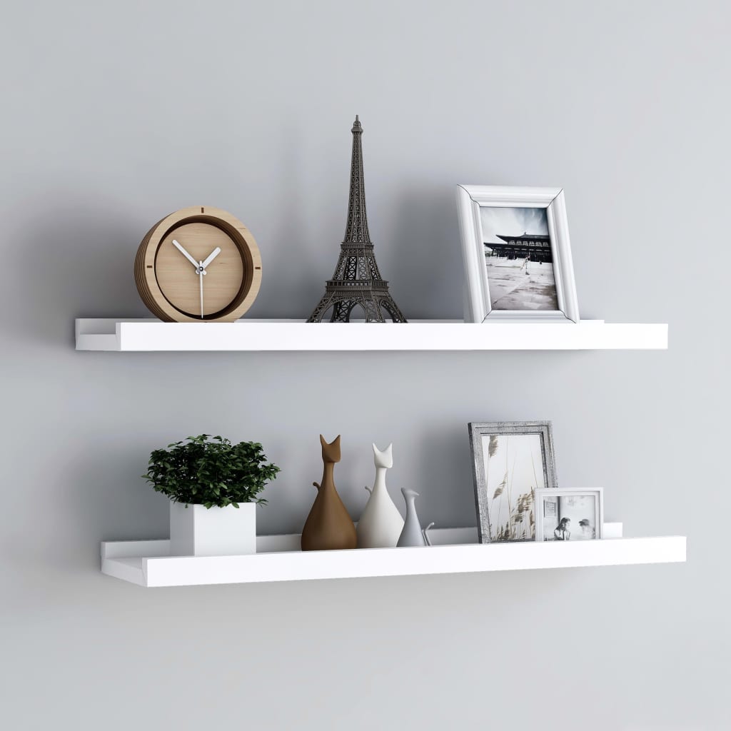 vidaXL Wall Shelves Floating Shelves Wall Mounted Display Shelves for Book-7