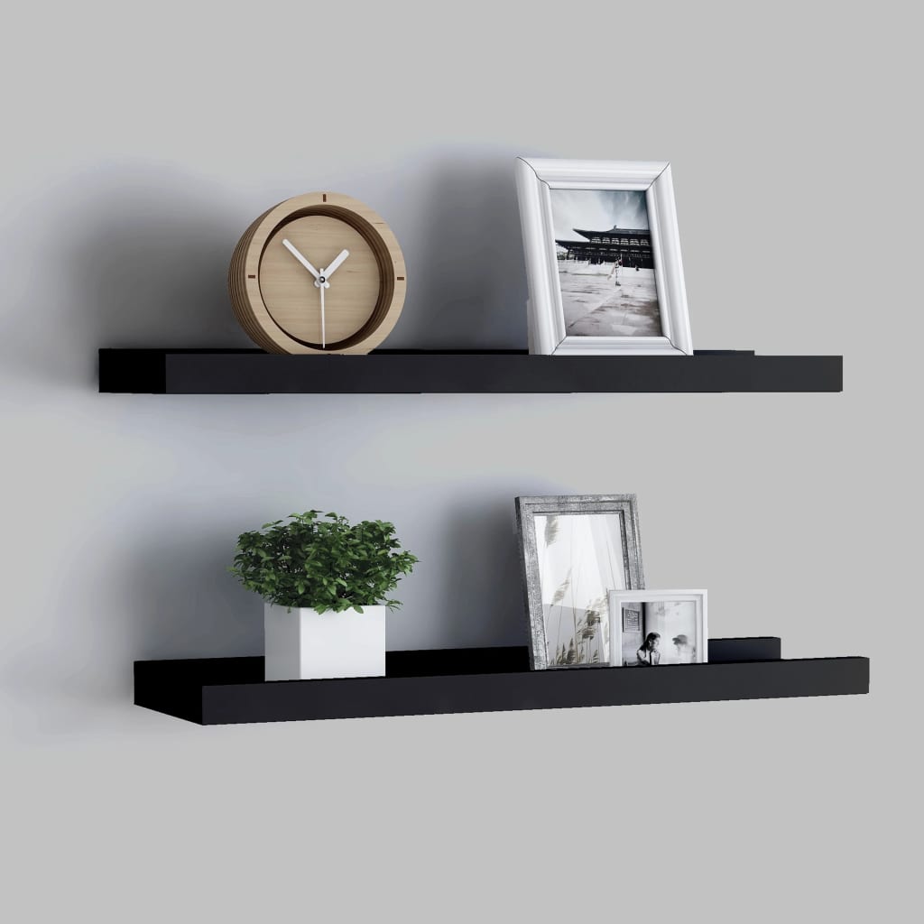 vidaXL Wall Shelves Floating Shelves Wall Mounted Display Shelves for Book-8