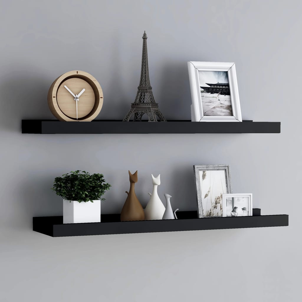 vidaXL Wall Shelves Floating Shelves Wall Mounted Display Shelves for Book-10