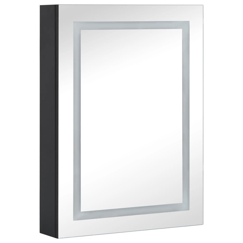 vidaXL LED Bathroom Mirror Cabinet 19.7
