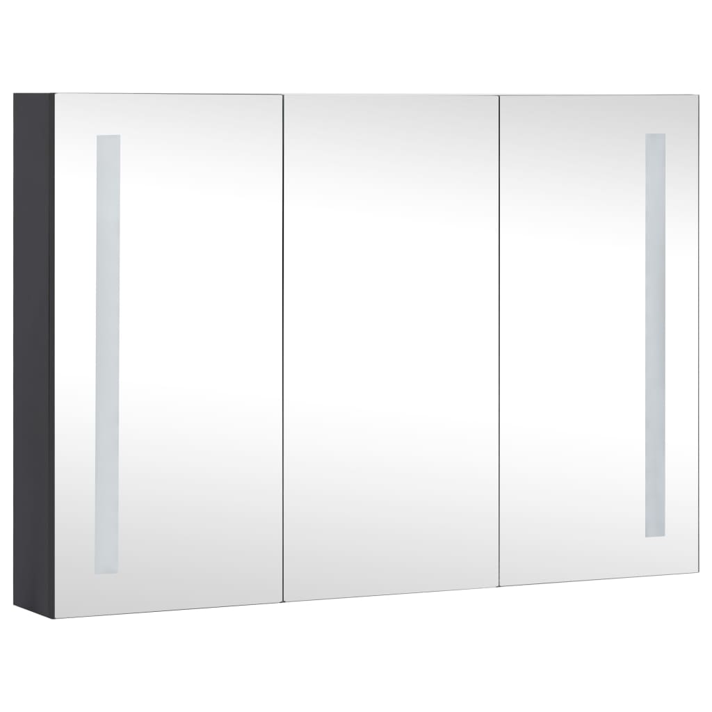 vidaXL LED Bathroom Mirror Cabinet 35