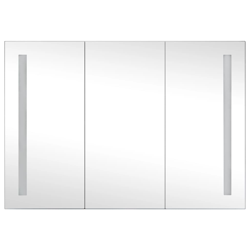 vidaXL LED Bathroom Mirror Cabinet 35