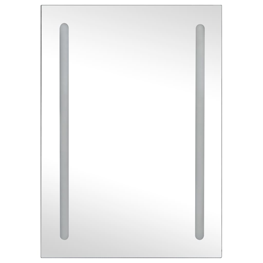 vidaXL LED Bathroom Mirror Cabinet 19.7