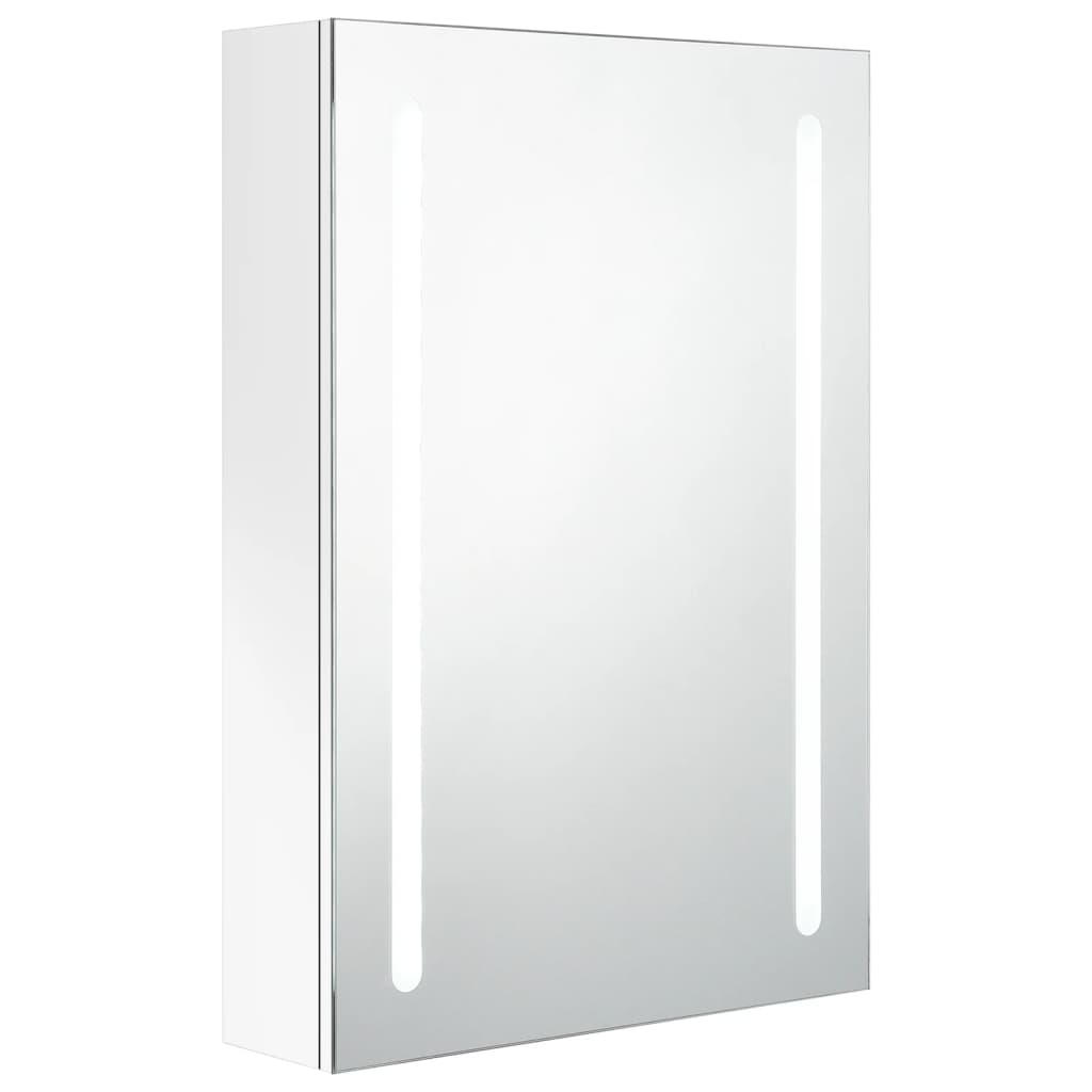 vidaXL Bathroom Cabinet Mirrored Bathroom Vanity Wall Mounted Medicine Cabinet-1