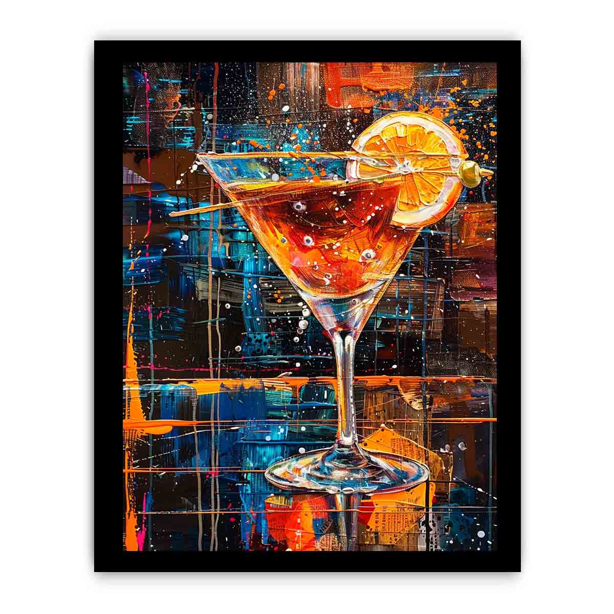 Cocktail Framed Print-2