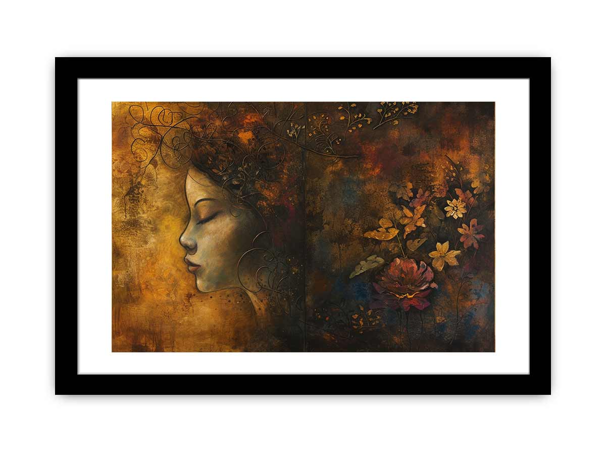 Deep thoughts Framed print-0