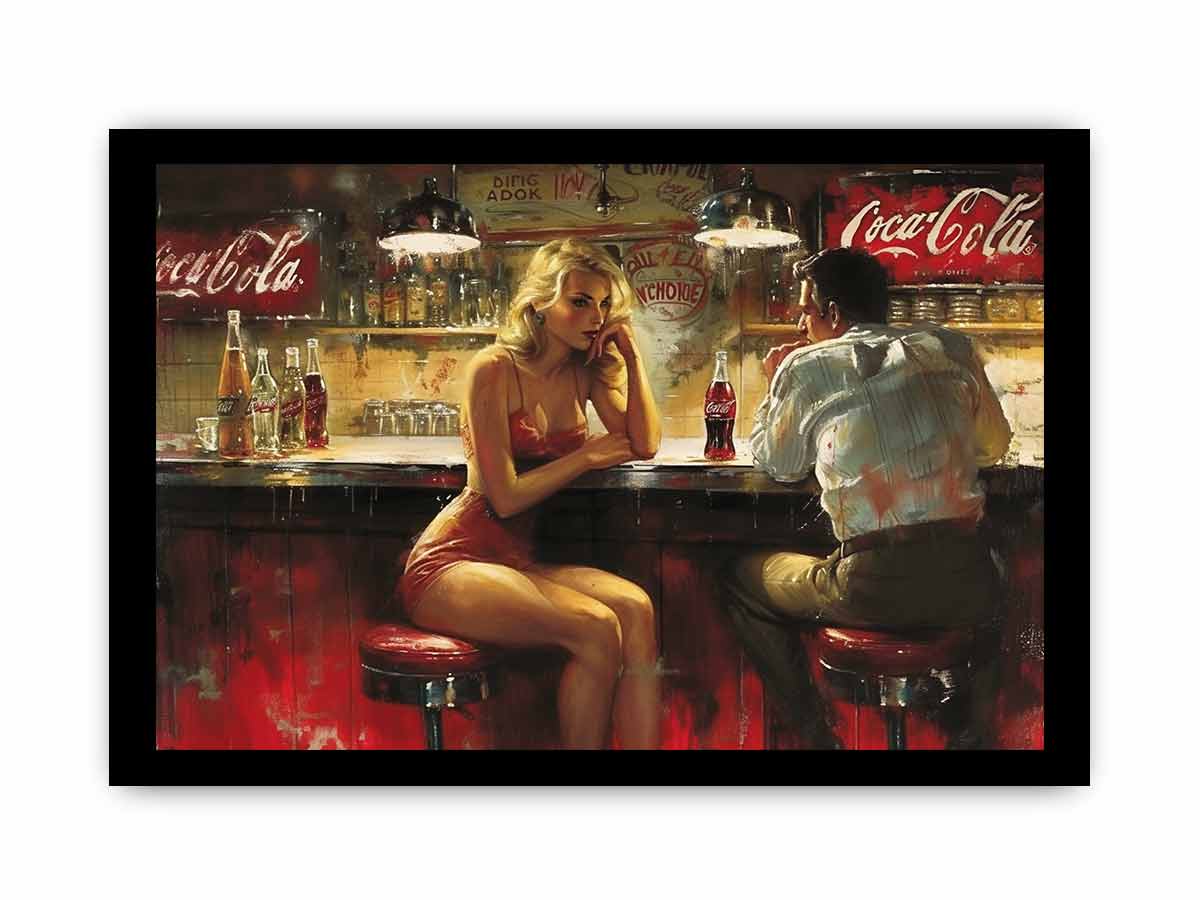 Coca Cola Framed Print-2