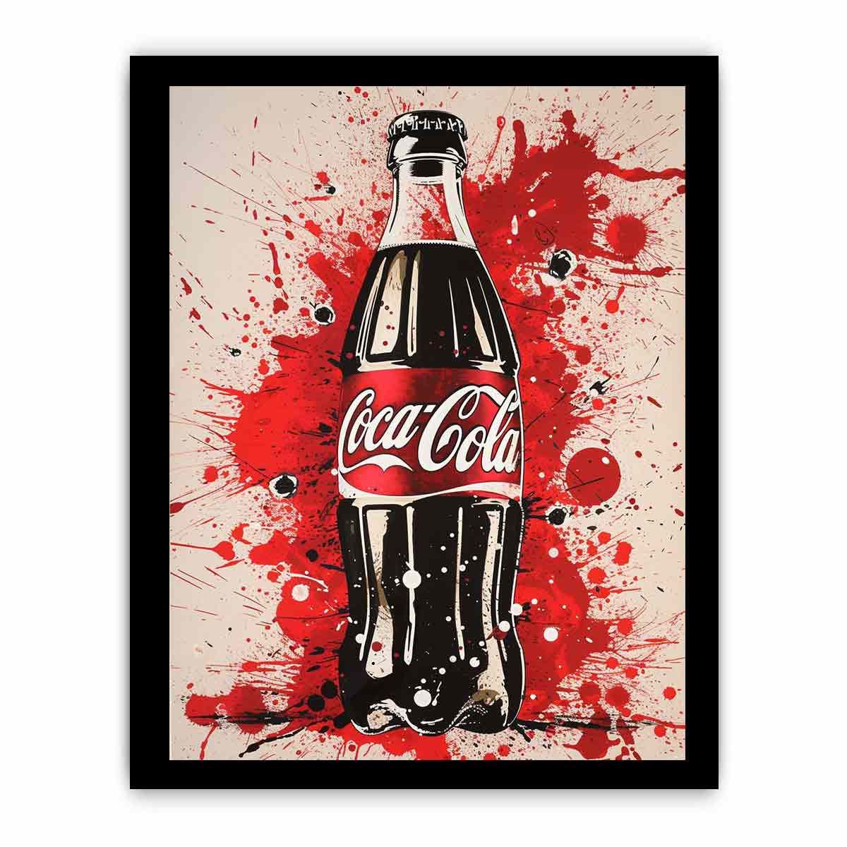 Coca Cola Framed Framed Print-2