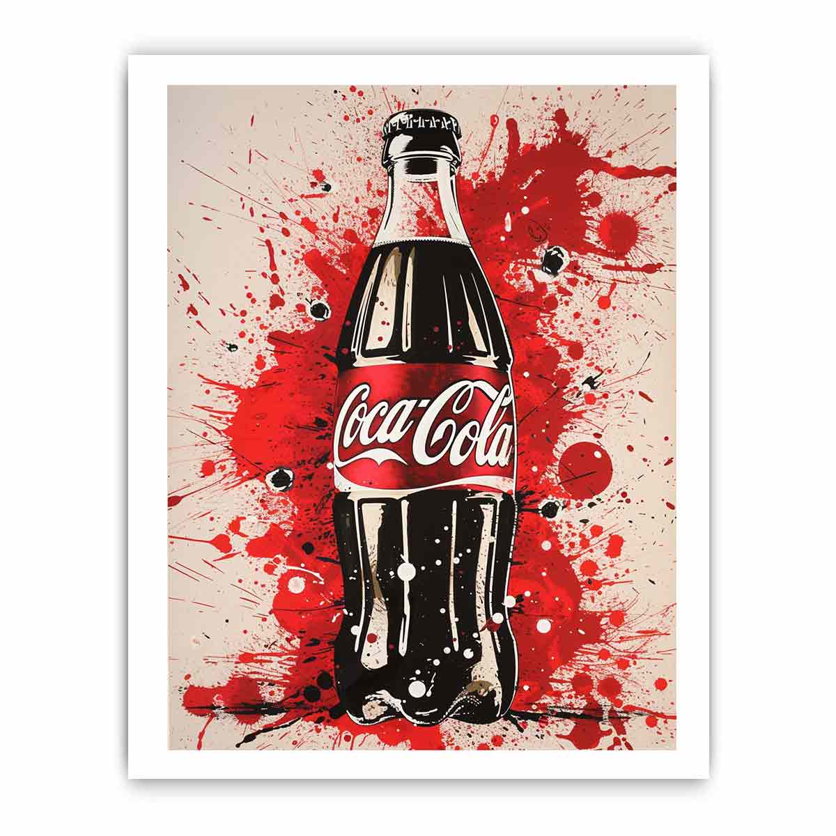 Coca Cola Framed Framed Print-3