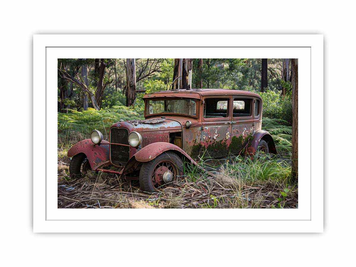 Vinatge Car  Framed Print-1