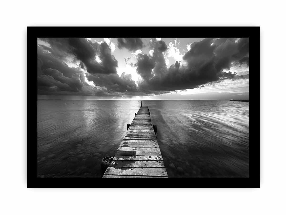 Jetty Road Framed Print-2