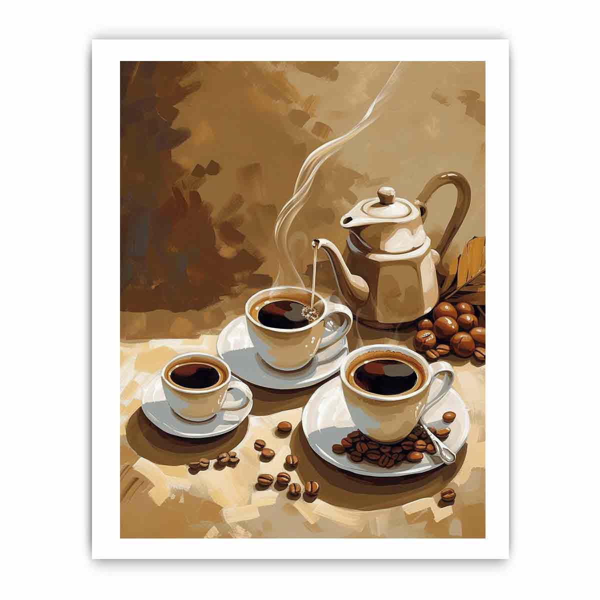 Coffee  Vinatge Framed Print-3