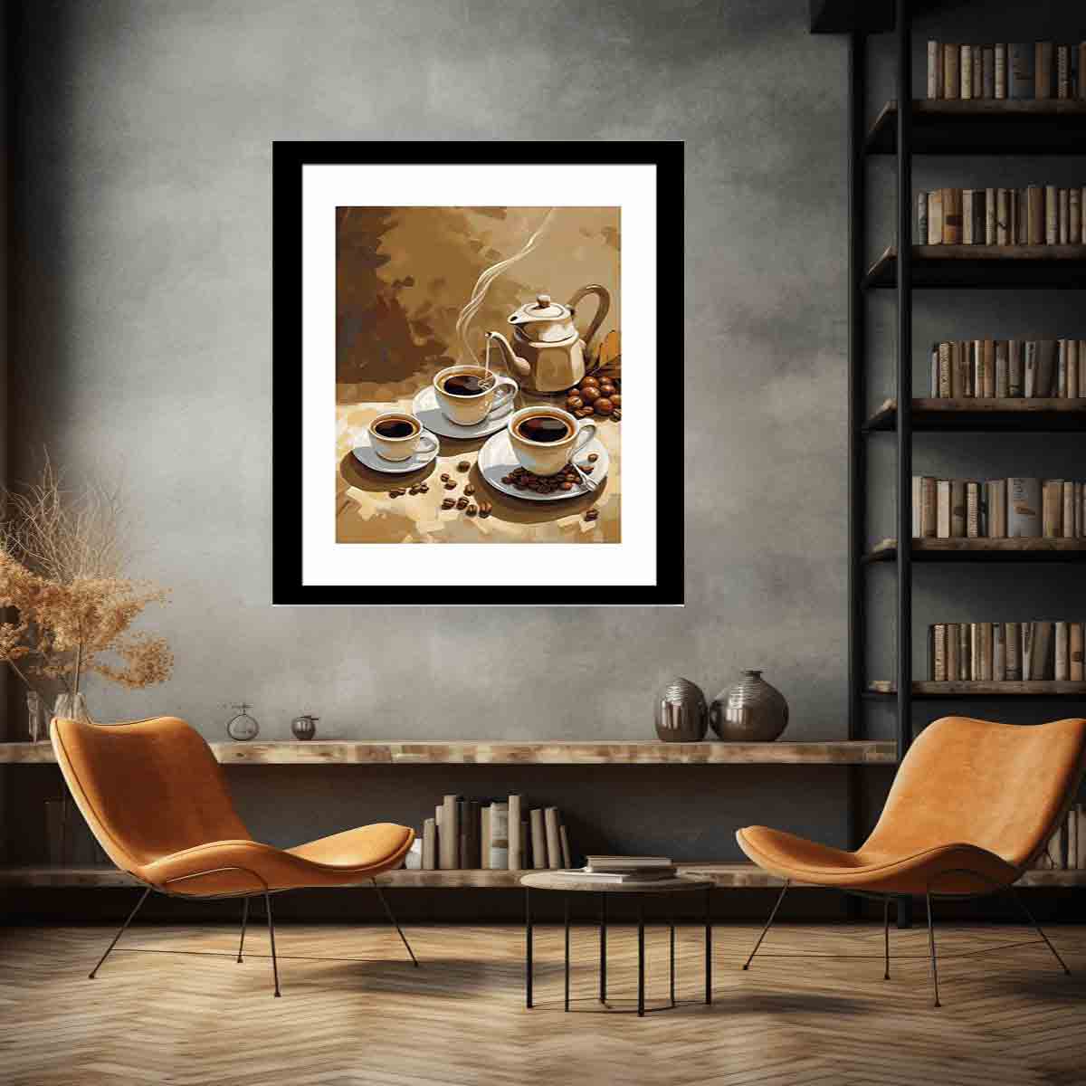 Coffee  Vinatge Framed Print-4