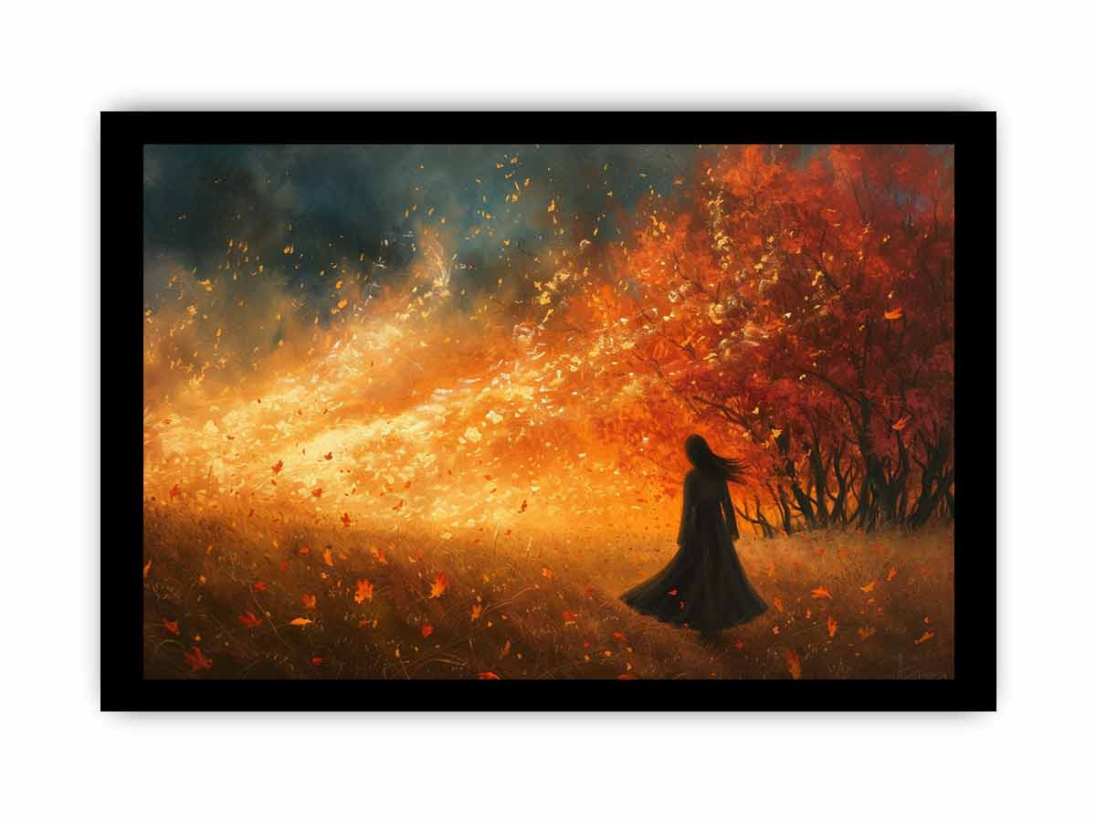 Whisper Of Fall Framed Print-2