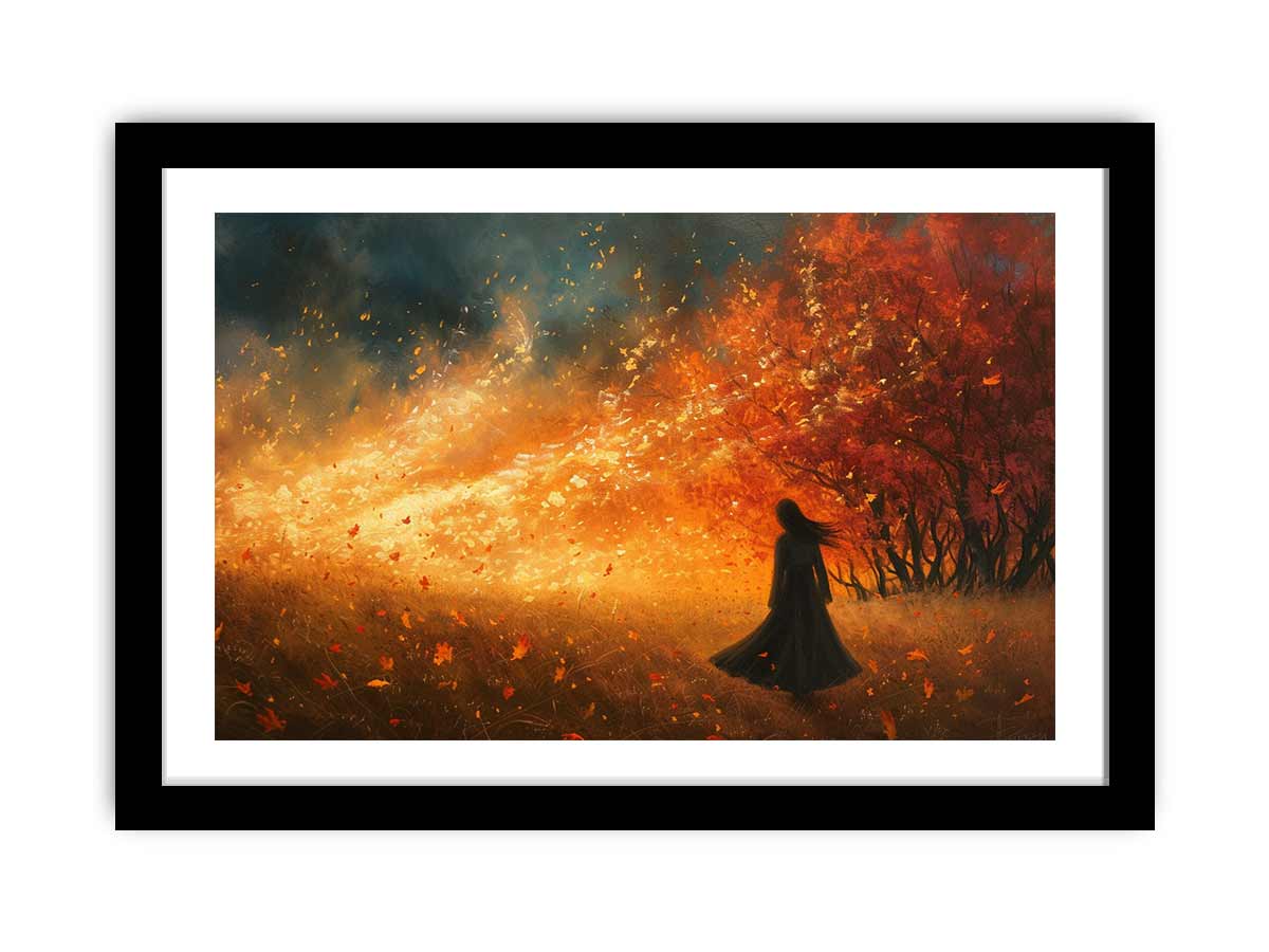 Whisper Of Fall Framed Print-0