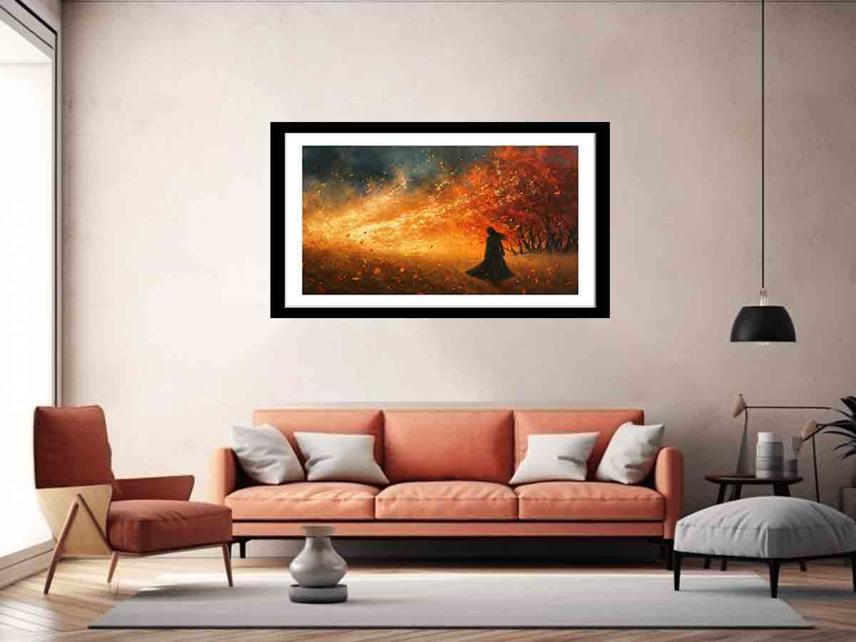 Whisper Of Fall Framed Print-4