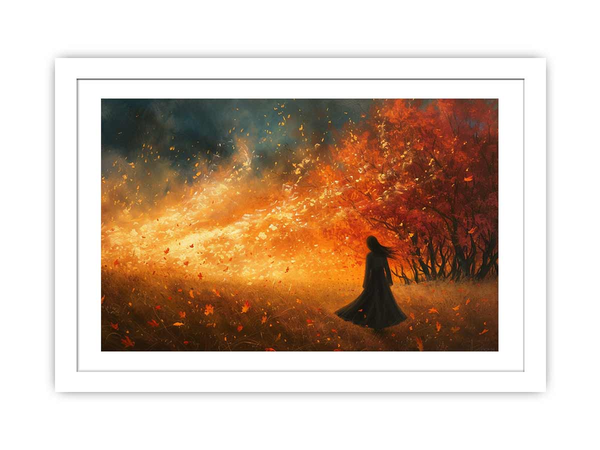 Whisper Of Fall Framed Print-1