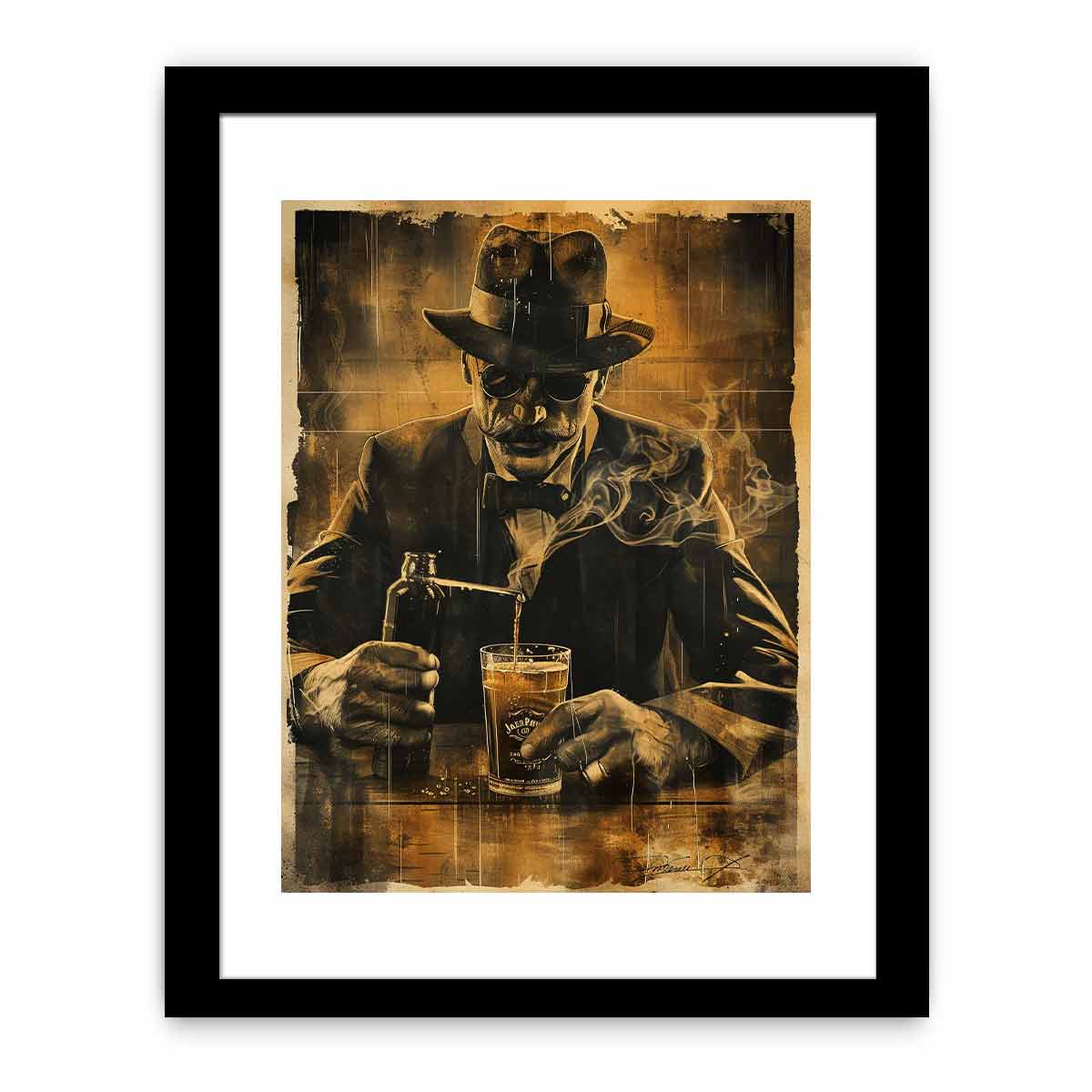 whiskey Framed Print-0