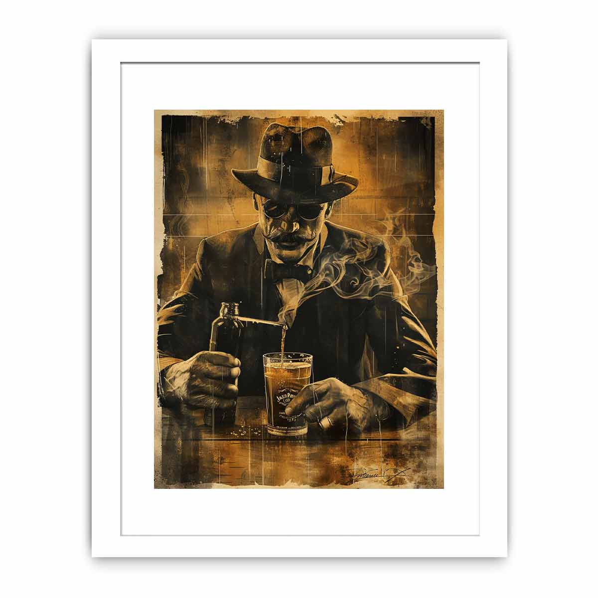whiskey Framed Print-1
