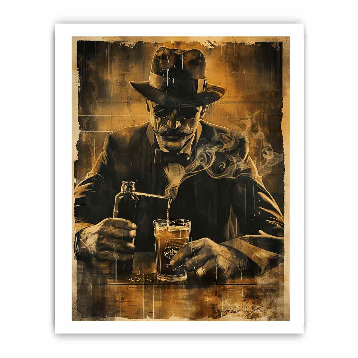 whiskey Framed Print-3