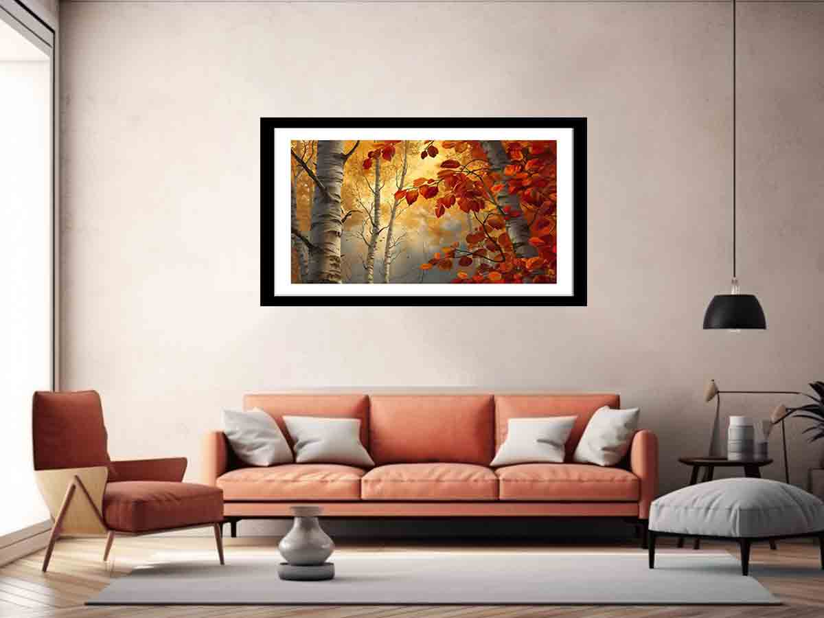 Whisper Of Fall Framed print-4