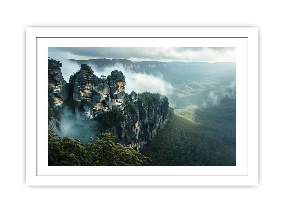 Blue Mountians Sydney Framed Print-1