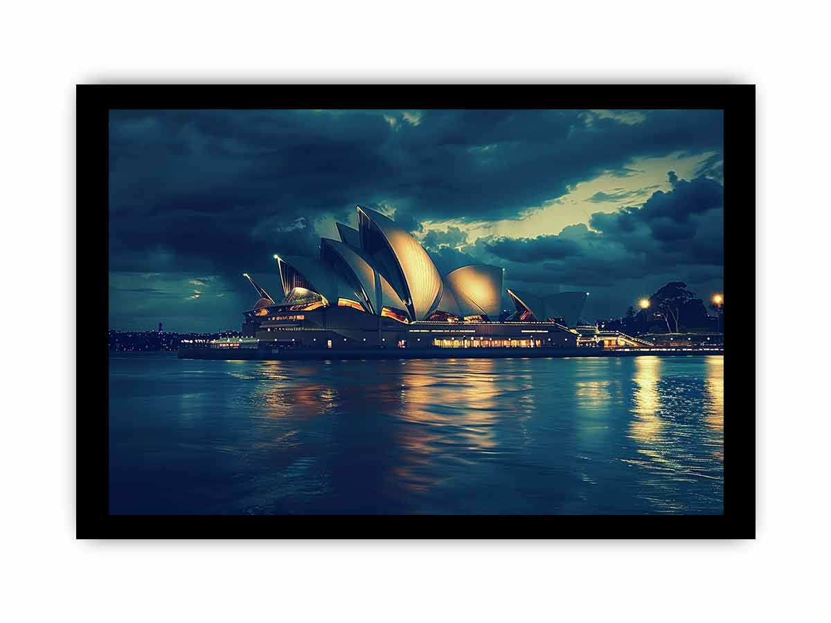 Opera House Framed Framed Print-2