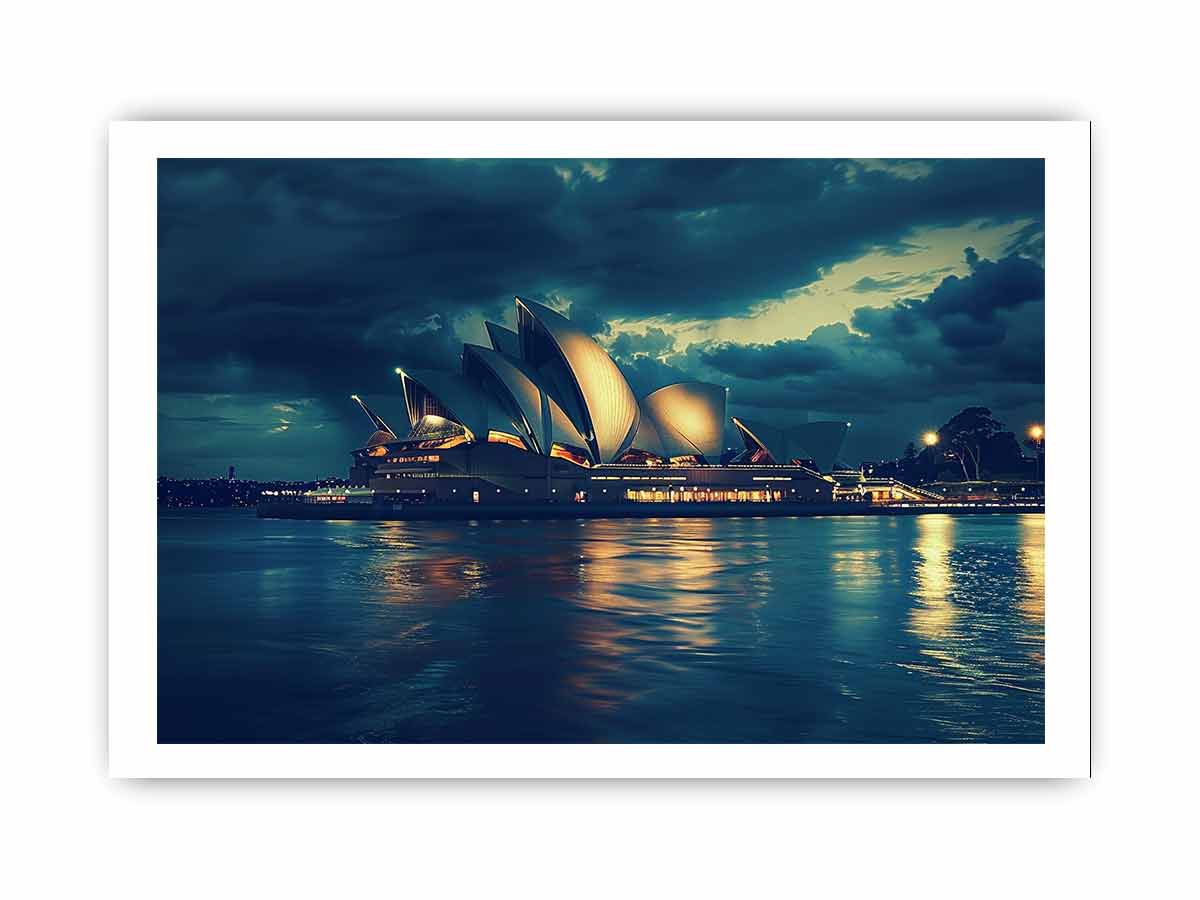 Opera House Framed Framed Print-3