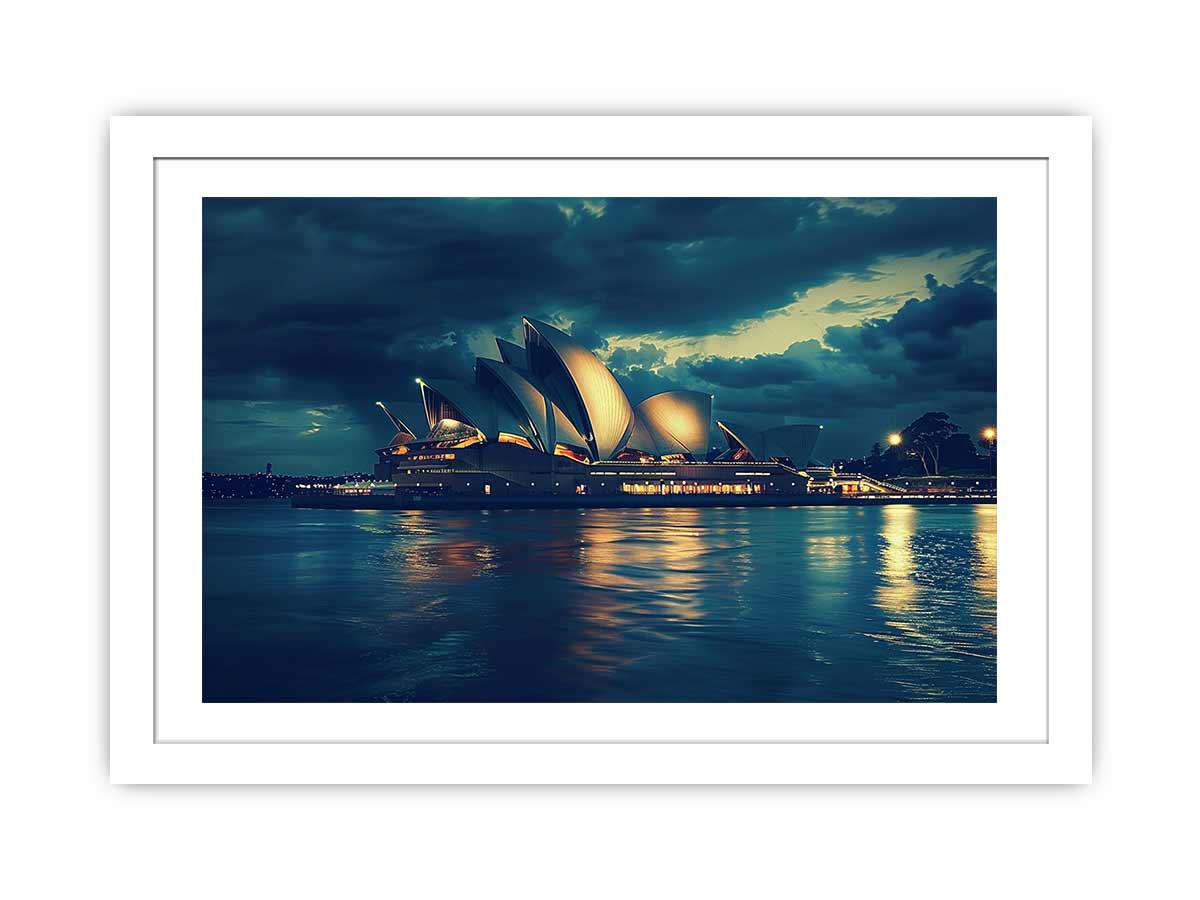 Opera House Framed Framed Print-1