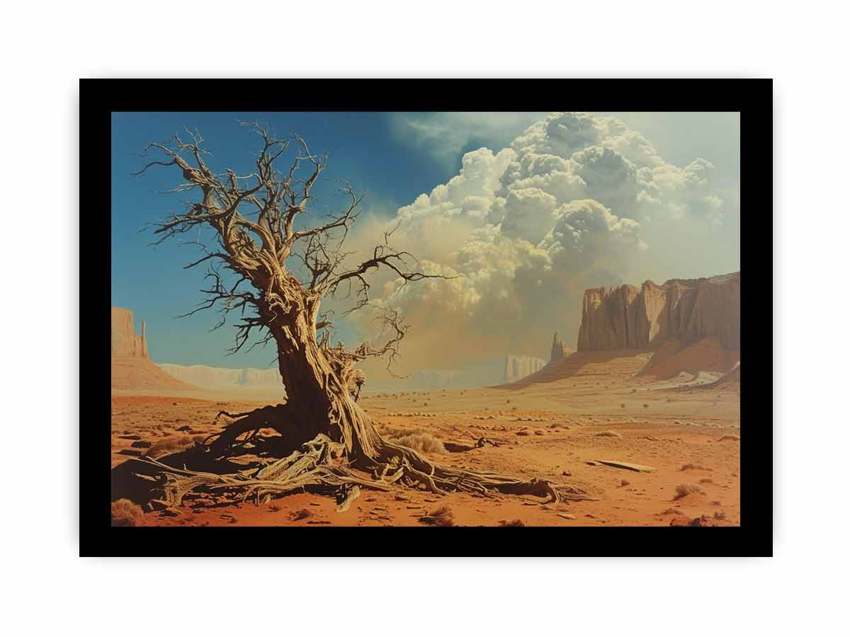 Desert Art Framed Print-2