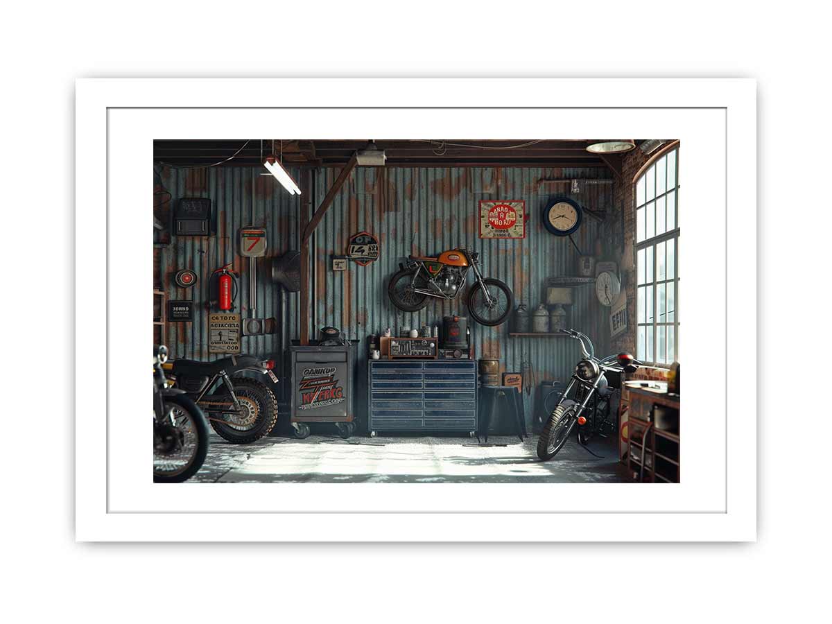 Garage Framed Print-1