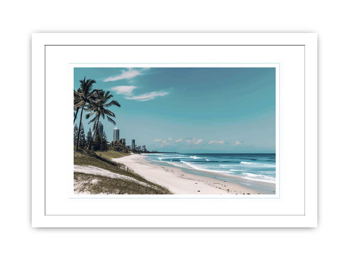 Beach Framed Print  Print-1