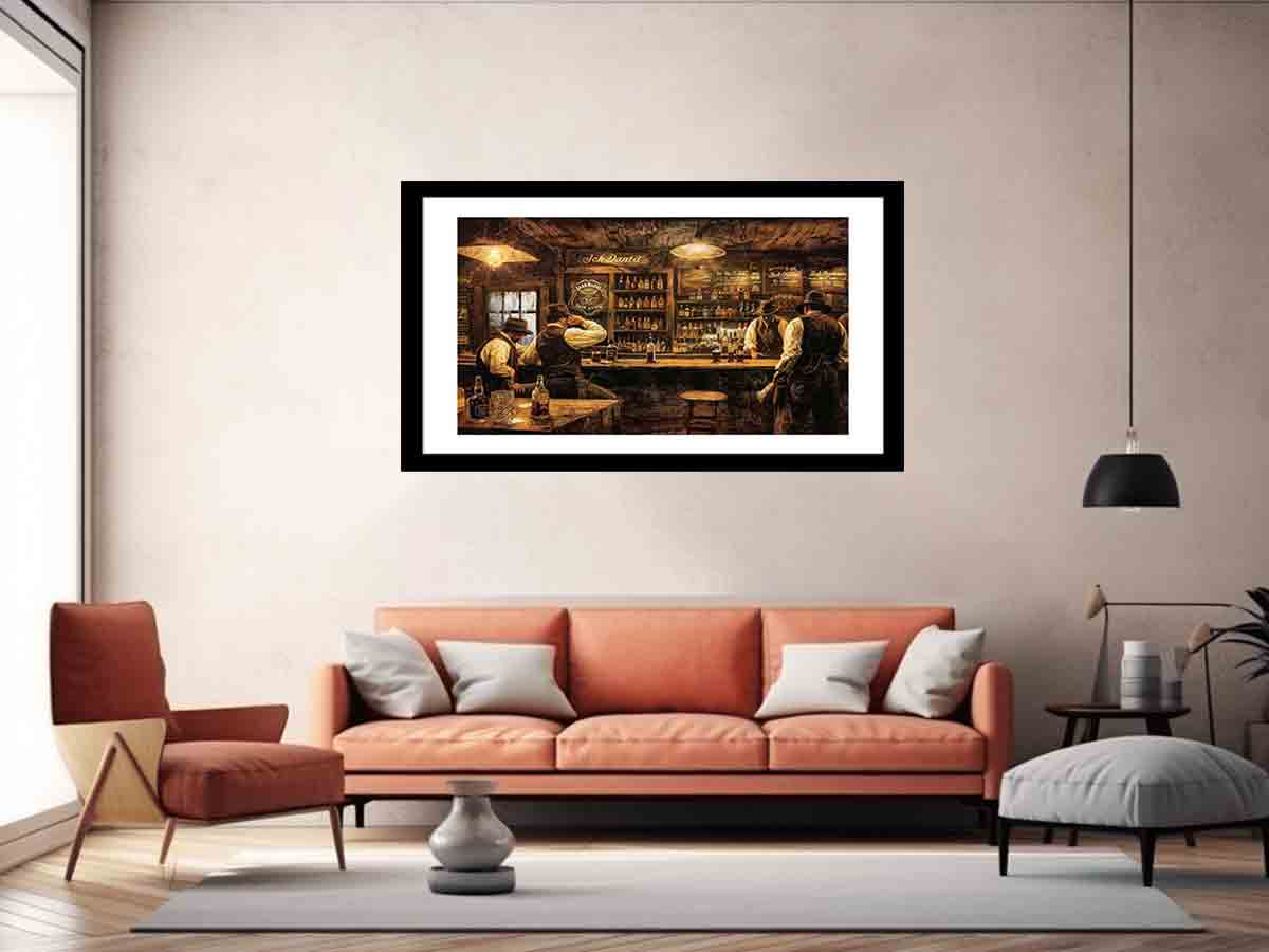 Vinatge Club Framed print-4