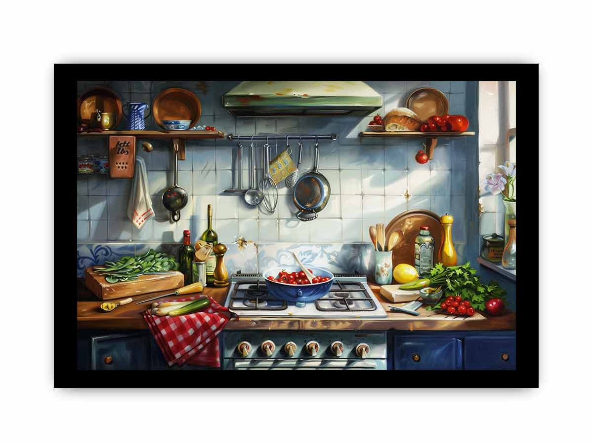 Kitchen Framed print-2