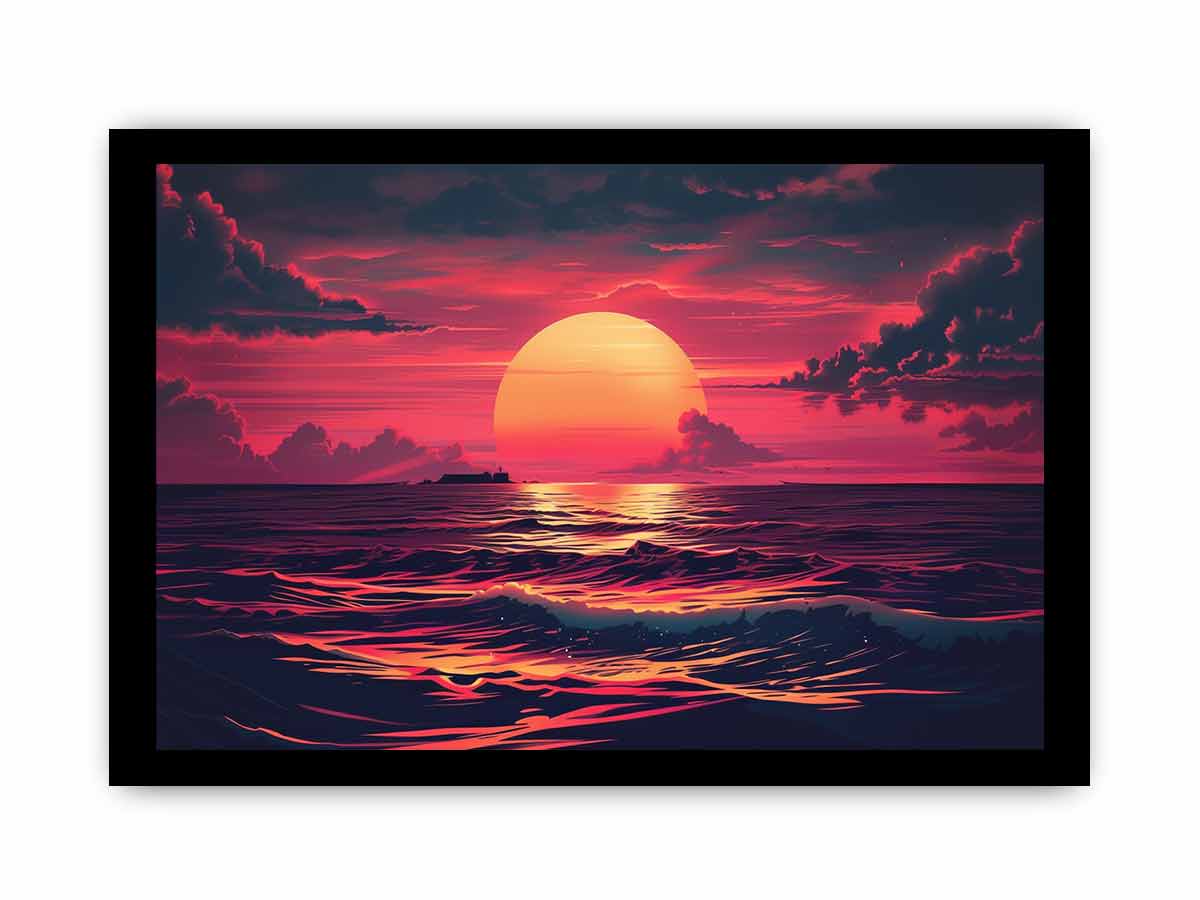 Sunrise  Framed  Print-2