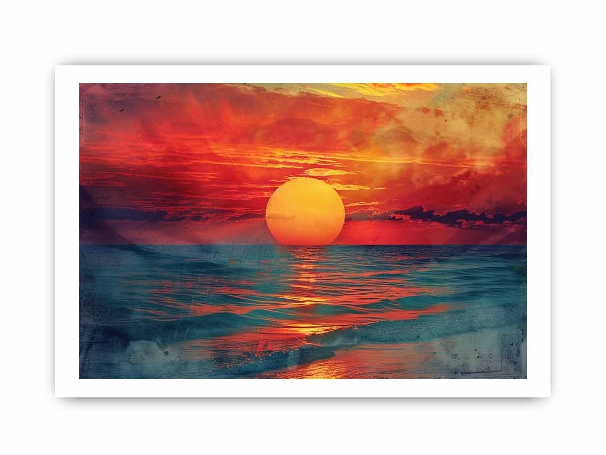 Sunset Framed Print-3