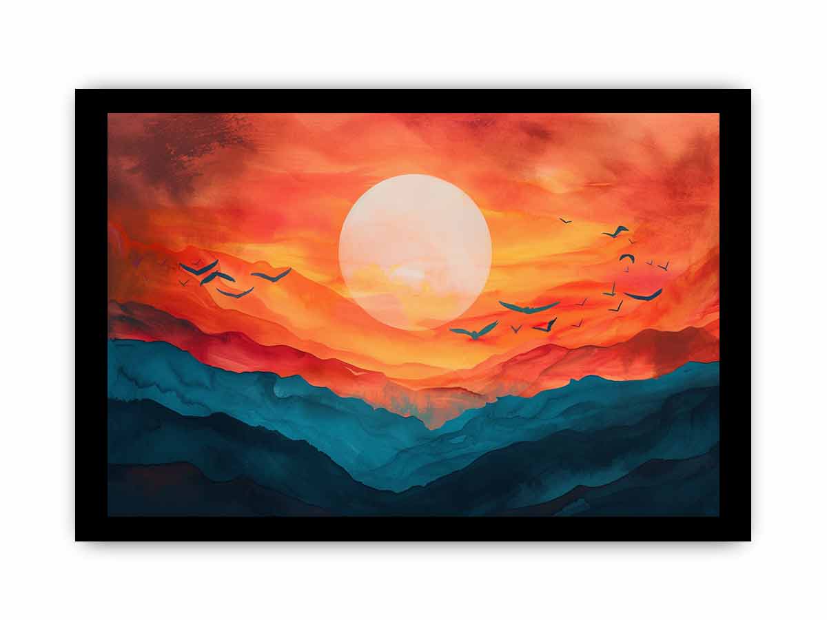 Sunrise  Framed Print-2