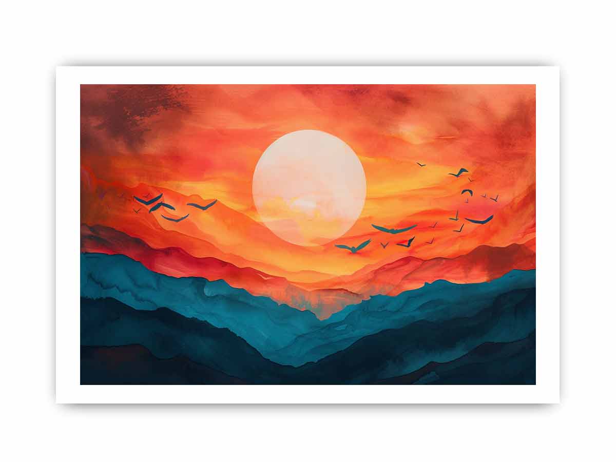 Sunrise  Framed Print-3