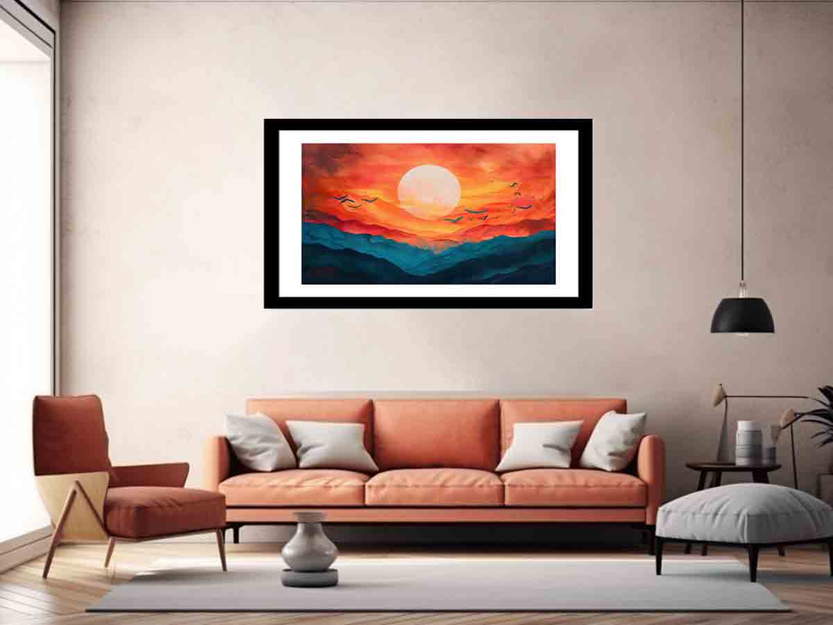 Sunrise  Framed Print-4